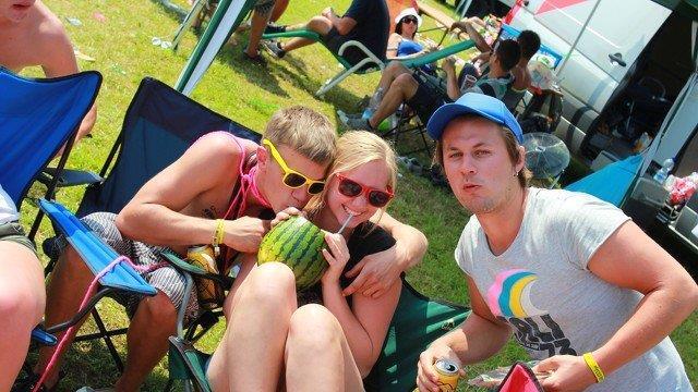 Electric Love: Campingplatz-Impressionen