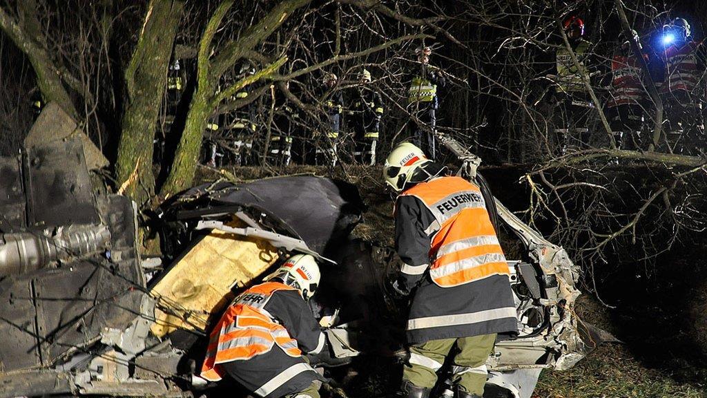 Bilder der Unfallstelle