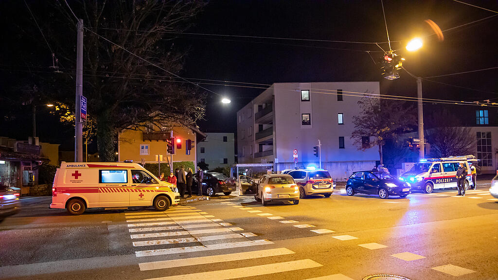 Unfall Münchner Bundesstraße