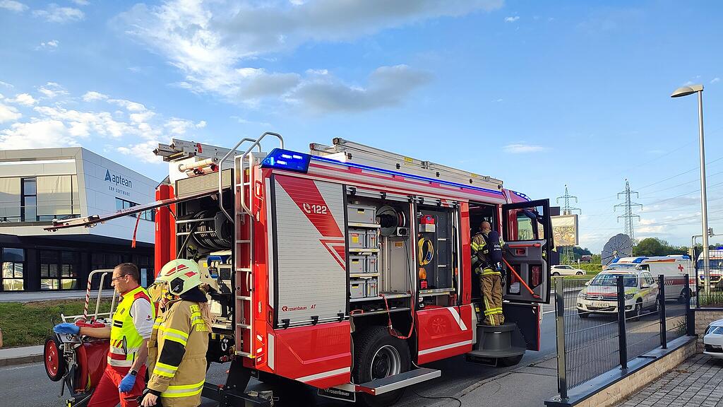 Mikrowellenbrand in Bergheim