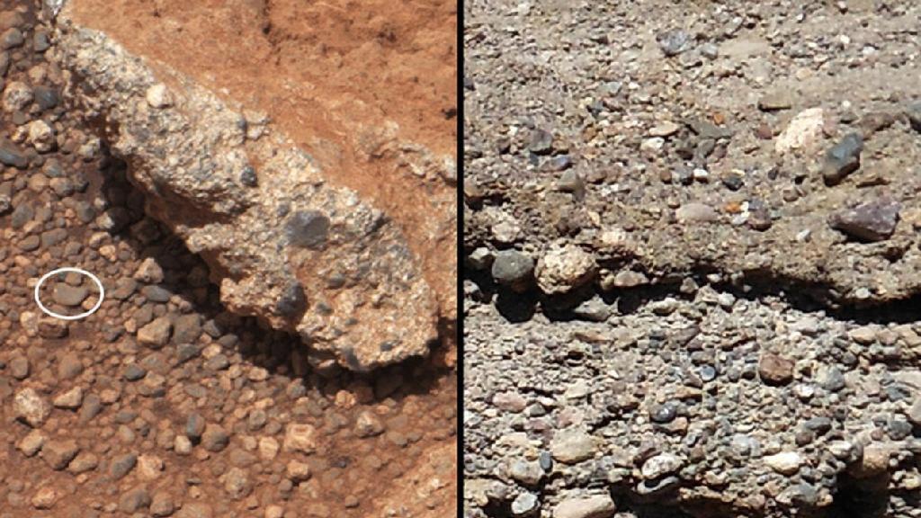 "Curiosity" sendete Fotos von ausgetrocknetem Fluss auf dem Mars