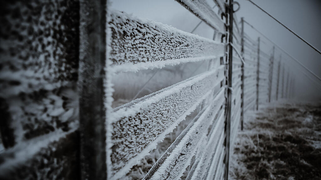 Schnee am Gaisberg