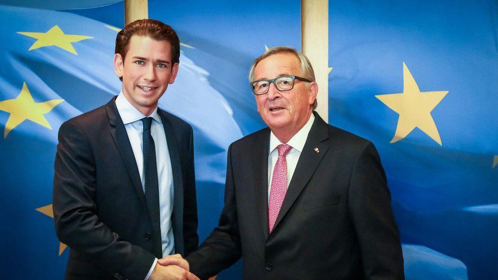 Kurz bei Juncker in Brüssel