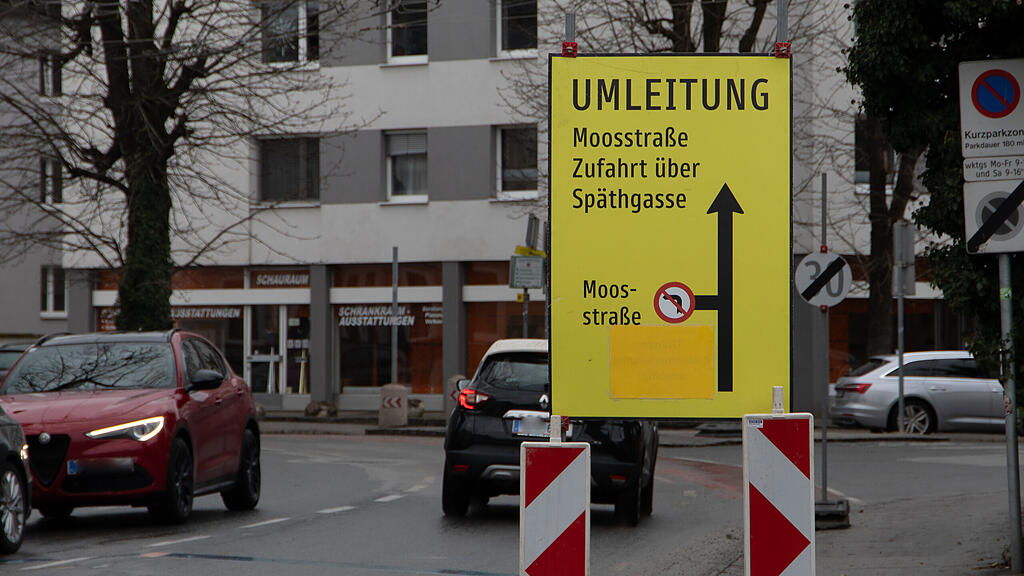 Bauarbeiten in der Neutorstraße