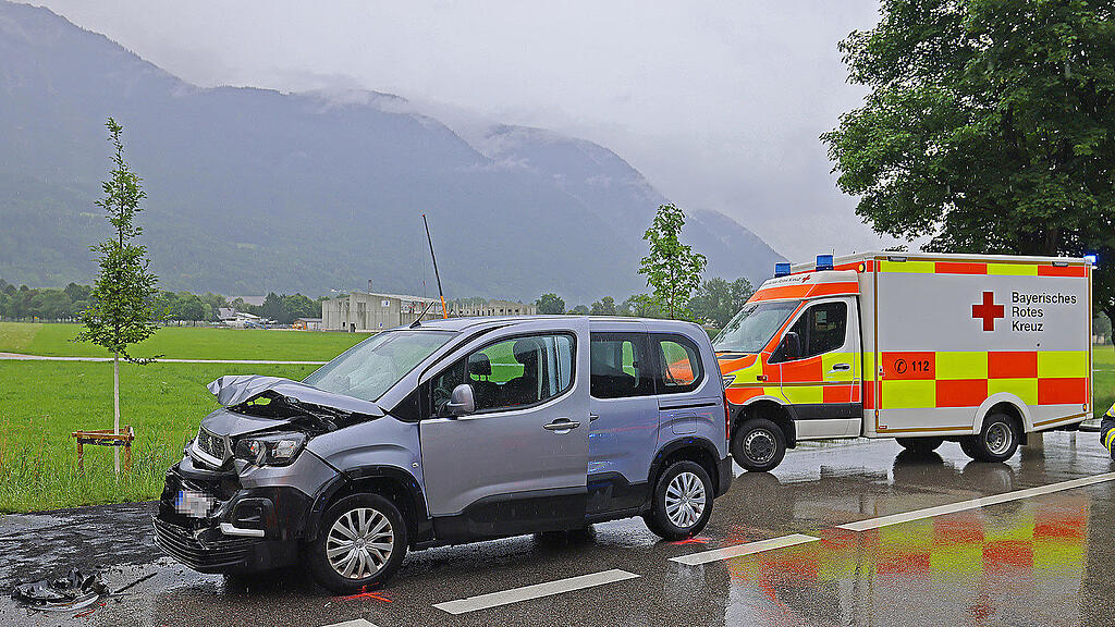 Salzburger in Crash in Bad Reichenhall verwickelt