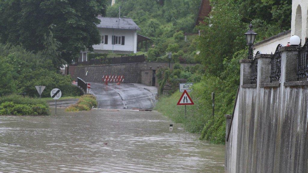 Hochwasser Hochburg-Ach (OÖ)