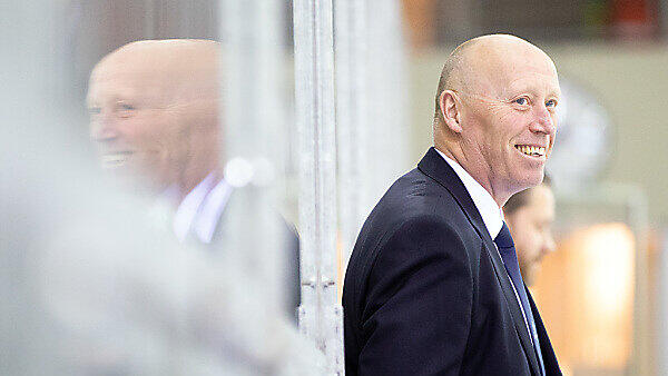 Graz-Trainer Doug Mason bestens gelaunt