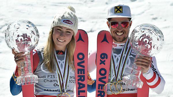 Shiffrin und Hirscher dominierten die Saison