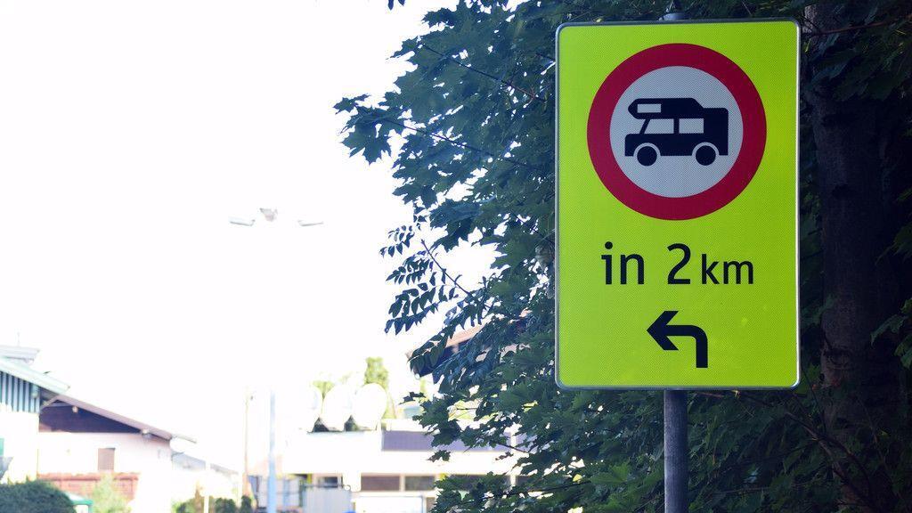 Durchfahrt in Grödig gesperrt