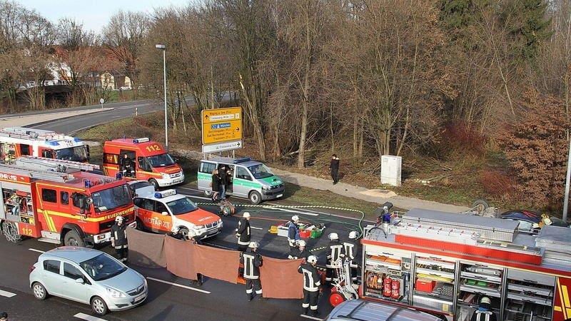 Schwerer Crash in Freilassing