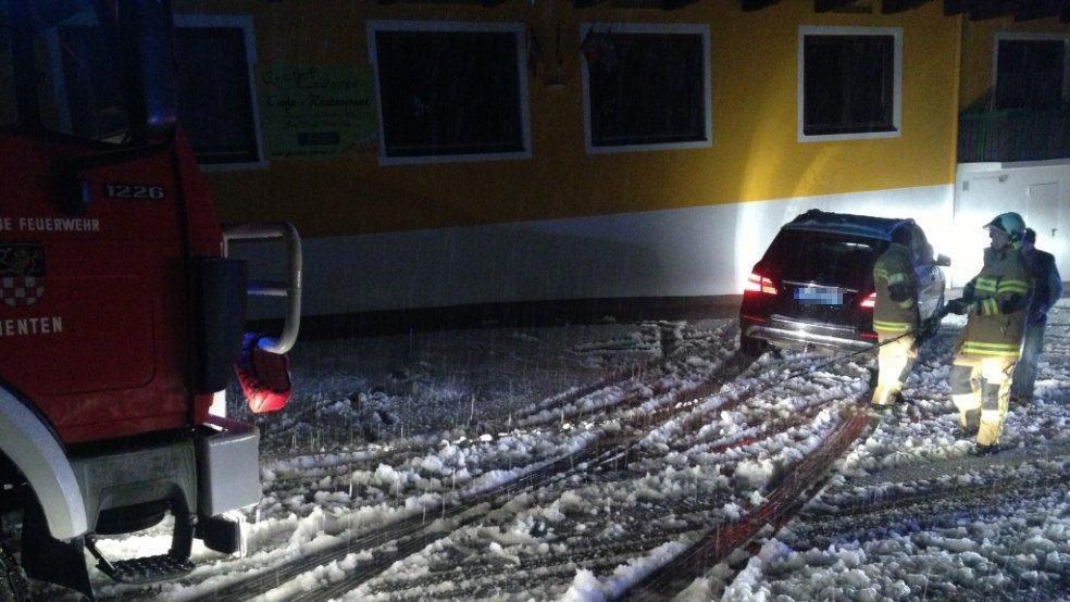 Wintereinbruch in Salzburg