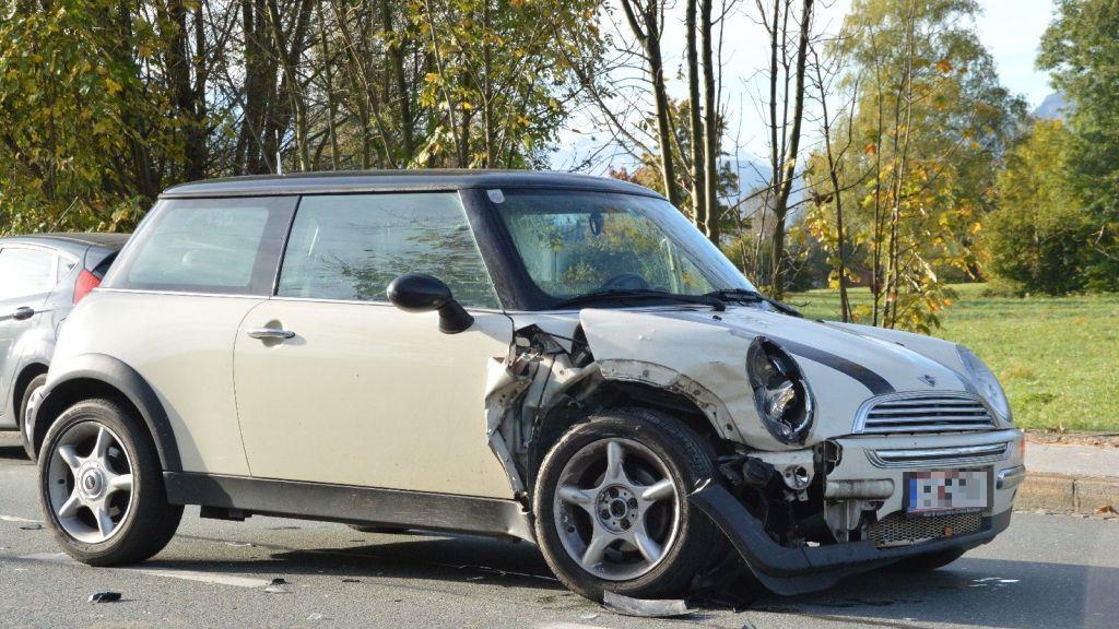 Pkw-Crash in Aignerstraße