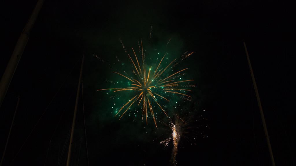 Das spektakuläre Feuerwerk am Seefest Mattsee