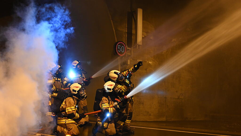 Übung Gasteinertal Klammtunnel