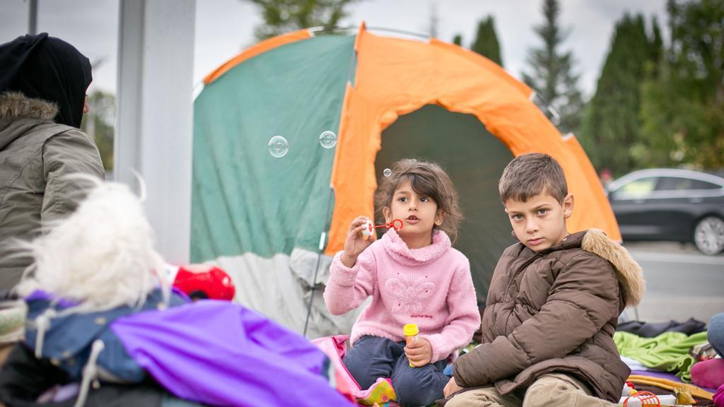 Flüchtlinge in Salzburg: Situation an der Grenze am Sonntag