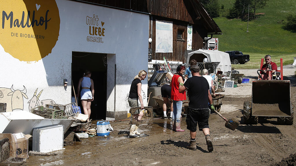 Unwetter, K\u00e4rnten, Spittal an der Drau