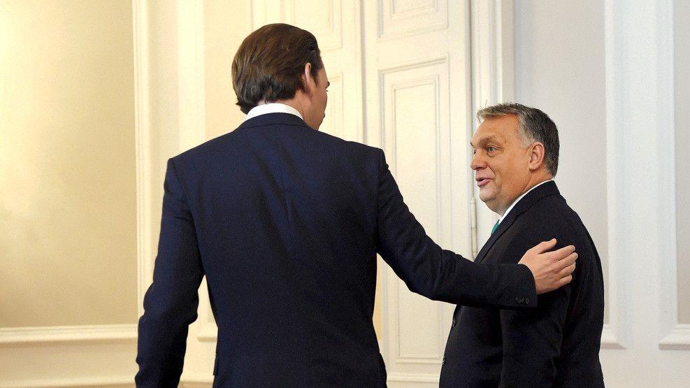 Sebastian Kurz empfängt Viktor Orban