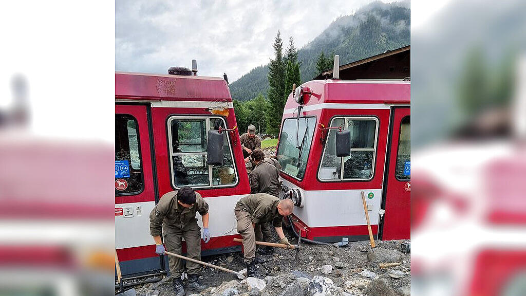 Bundesheer: Assistenzeinsatz Wald im Pinzgau, Krimml