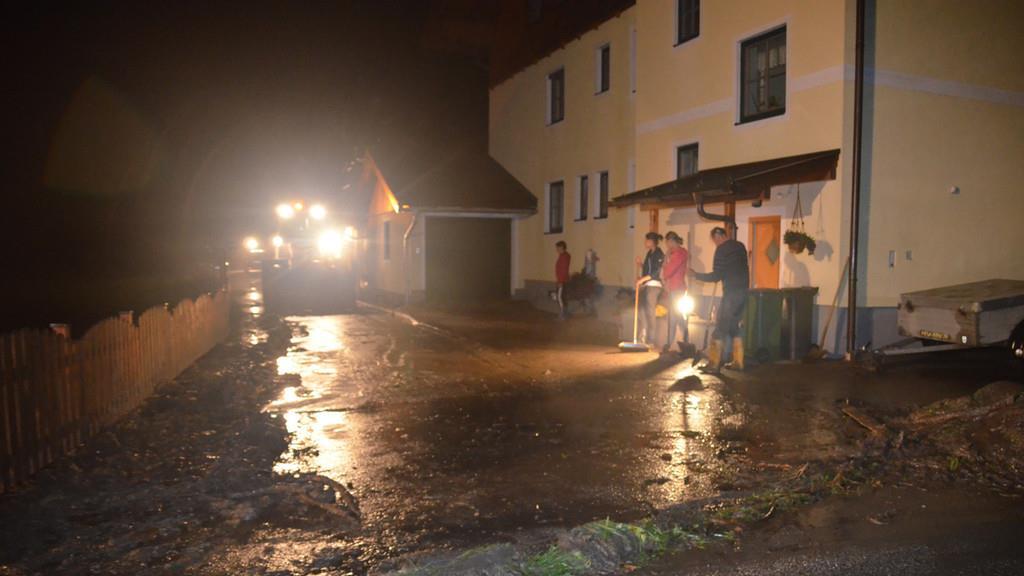 Unwetter über Salzburg: Bilder aus Großarl