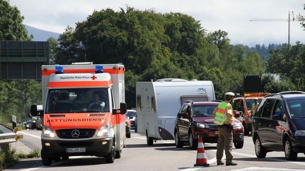 A8: Bilder der Unfallstelle