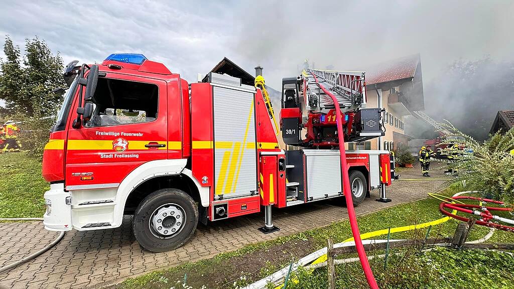 Brand nahe Freilassing