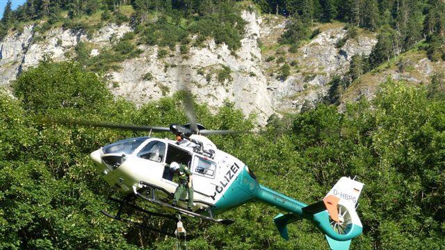 Waldbrand am Thumsee: Großeinsatz