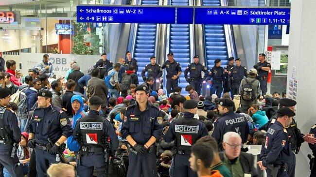 Salzburg wurde im Zuge der Flüchtlingskrise zur Drehscheibe.