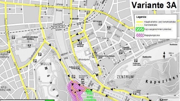 Varianten der Verkehrslösung