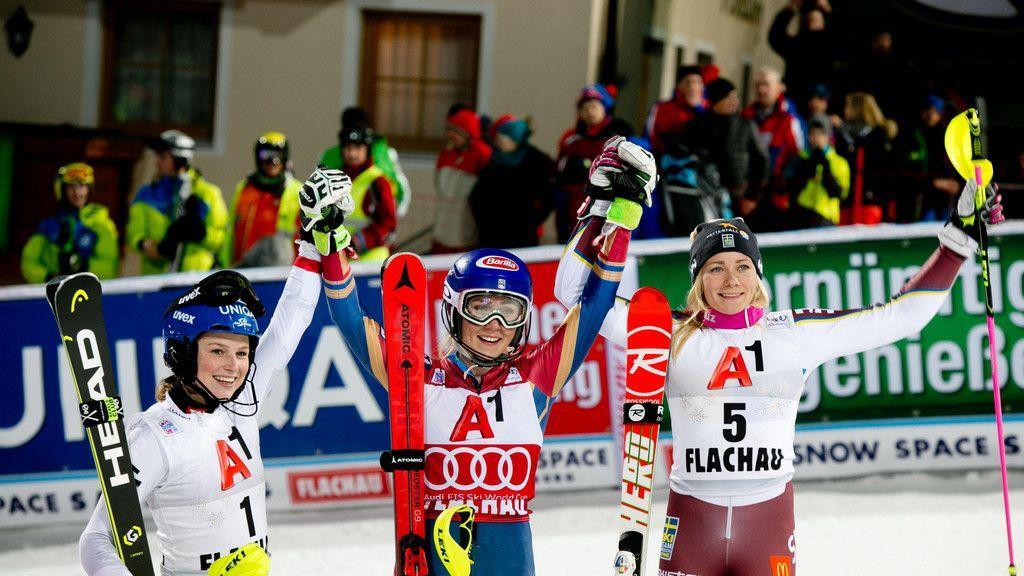Mega-Stimmung beim Nachtslalom in Flachau