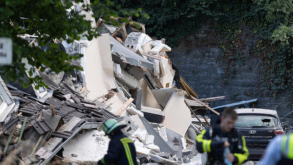 Von dem Haus blieb nicht mehr viel übrig