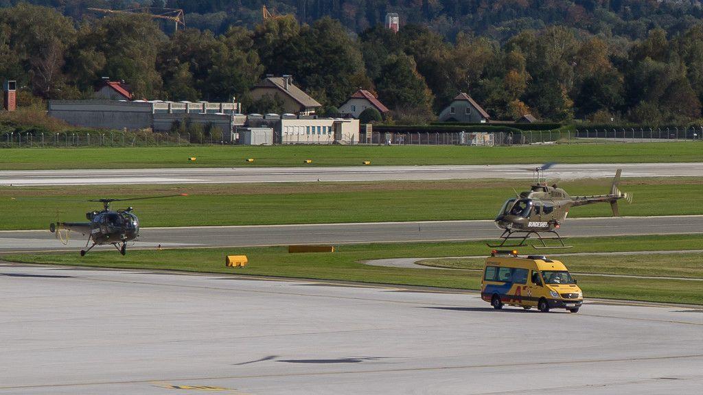 Übungsflug des Bundesheeres