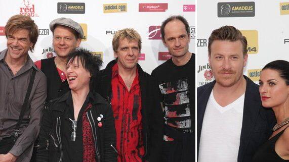 Auch Die Hosen konnten sich über einen Award freuen - Parov Stelar über gleich drei.