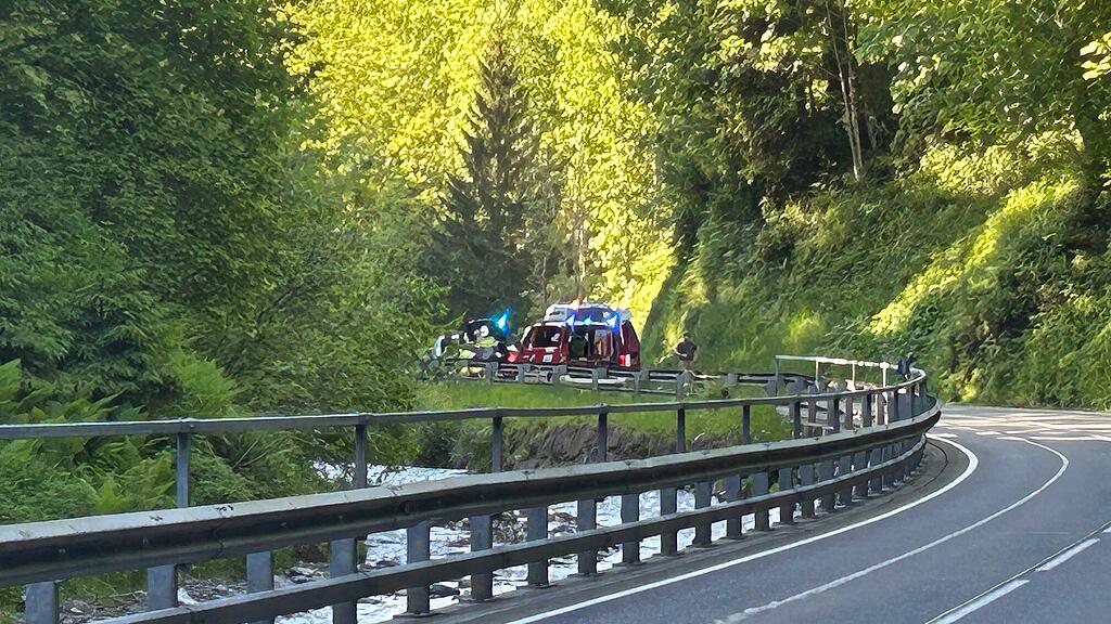 Motorradunfall Dienten