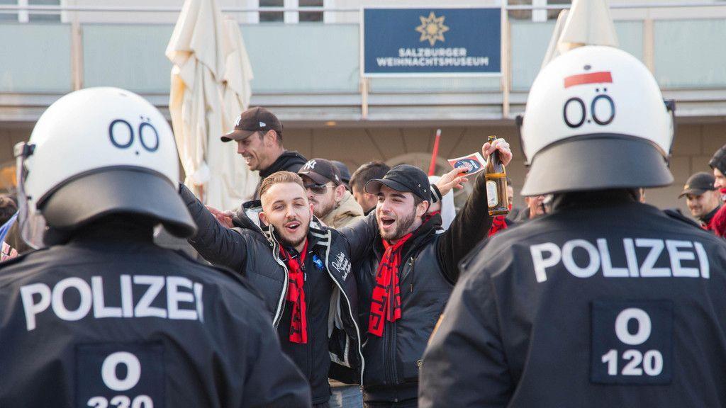 Nizza-Fans sorgen für Polizeieinsatz I