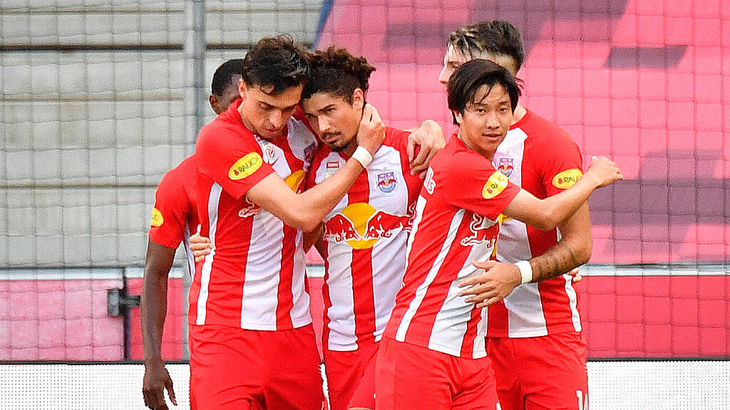 Salzburg gegen Hartberg, Meistergruppe