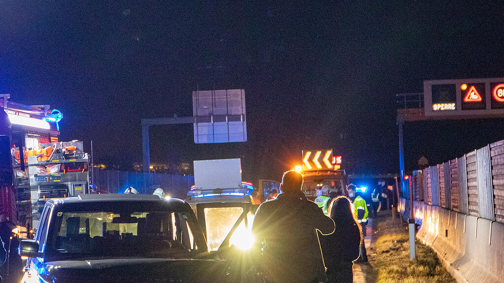 Arbeiter auf A1 erfasst