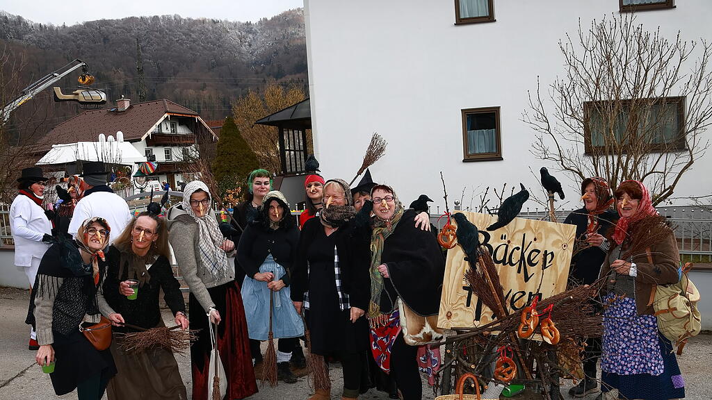 Faschingsumzug der Trachtenmusikkapelle Elsbethen