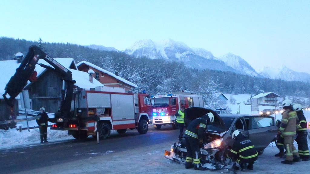 Verkehrsunfall B158 Bad Ischl