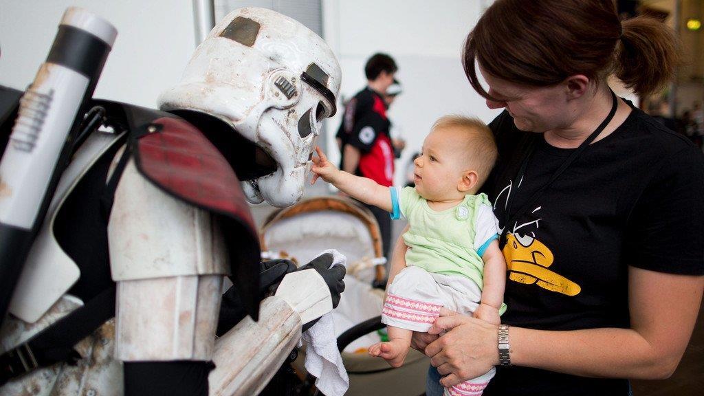 Großes Spektakel um Star Wars in Essen