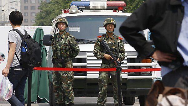 Verstärkte Sicherheitsmaßnahmen in Peking