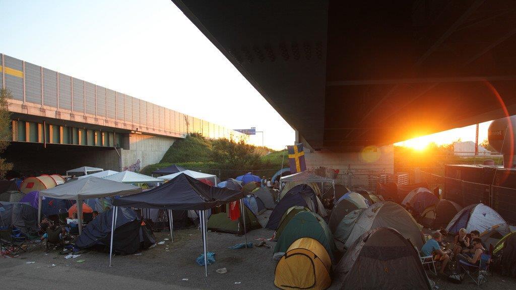 Frequency 2012: Stimmung am Campingplatz