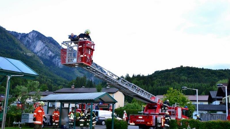 Feuerwehrübung in Grödig