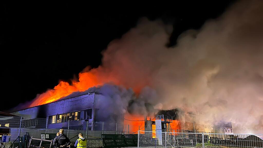 Schlachthof Bergheim Brand