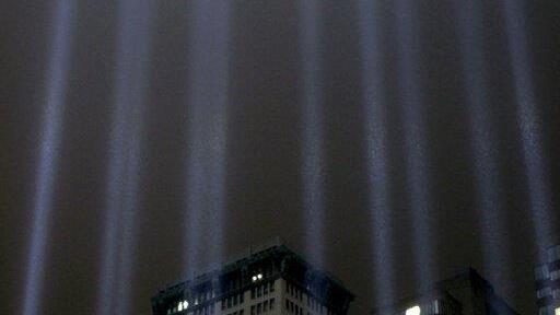 Spektakuläre Lichtinstallation in NYC