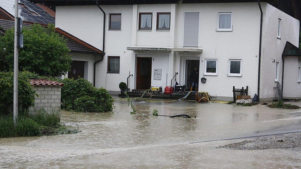 Hochwasser in Freilassing, II