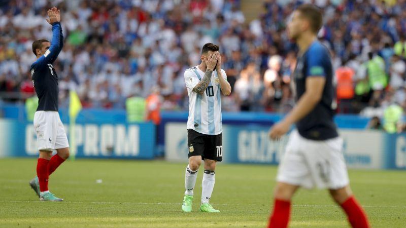 Fußball-WM: Frankreich - Argentinien 4:3