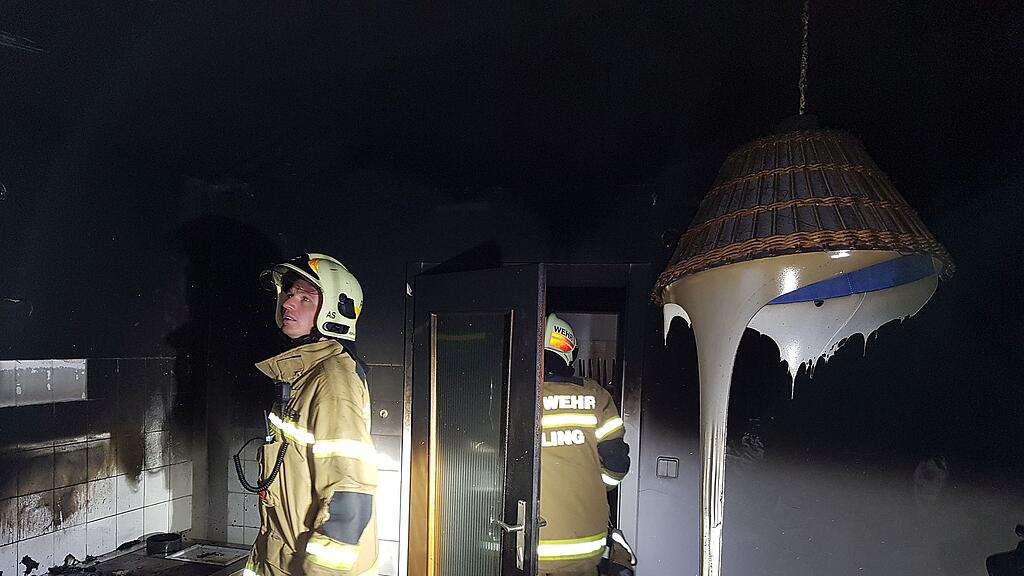 Küchenbrand in Golling