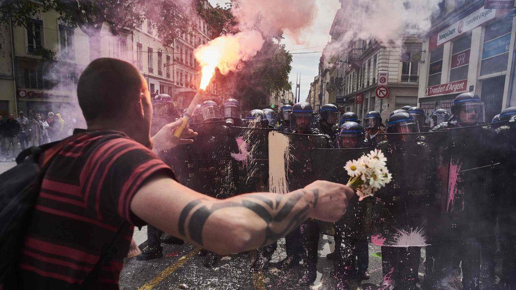 Proteste in Frankreich