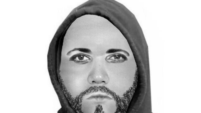 Nach diesem Mann fahndet die Polizei nach dem Überfall.