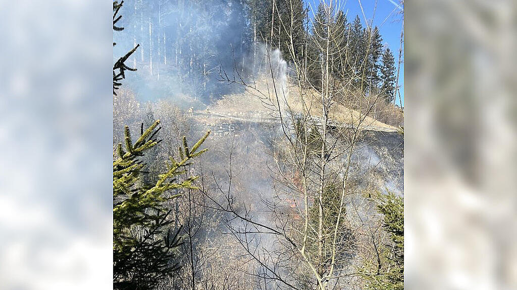Flurbrand in Bad Hofgastein